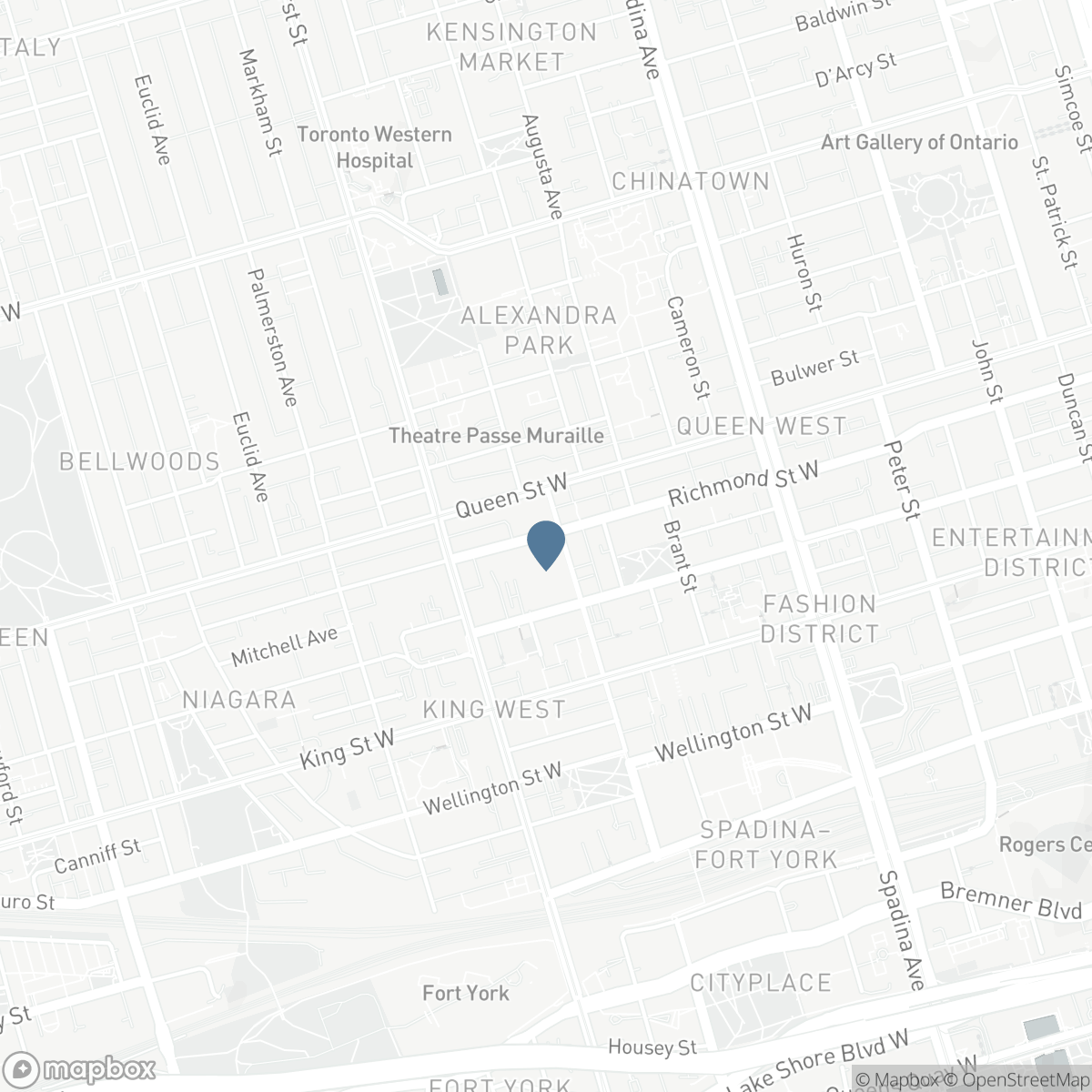 616 - 543 RICHMOND STREET W, Toronto, Ontario M5V 0W9